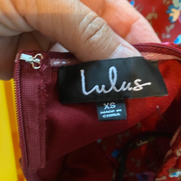 Lulus XSmall dress. Strapless. - Picture 10 of 10